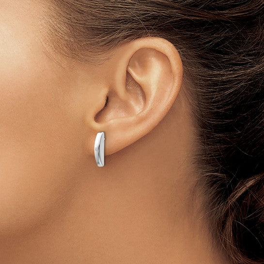 Diamond Bar Earrings