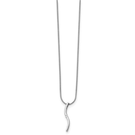 S Diamond Necklace