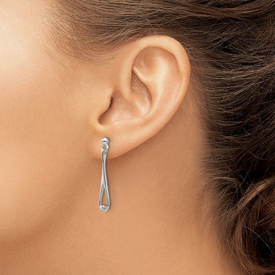 Diamond Drop Earrings
