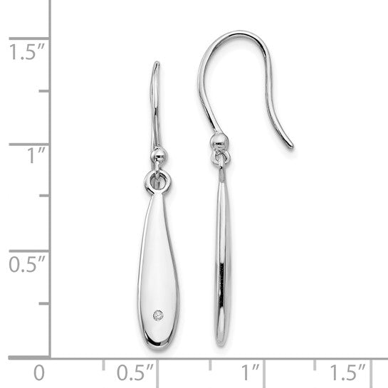 Diamond Drop Earrings