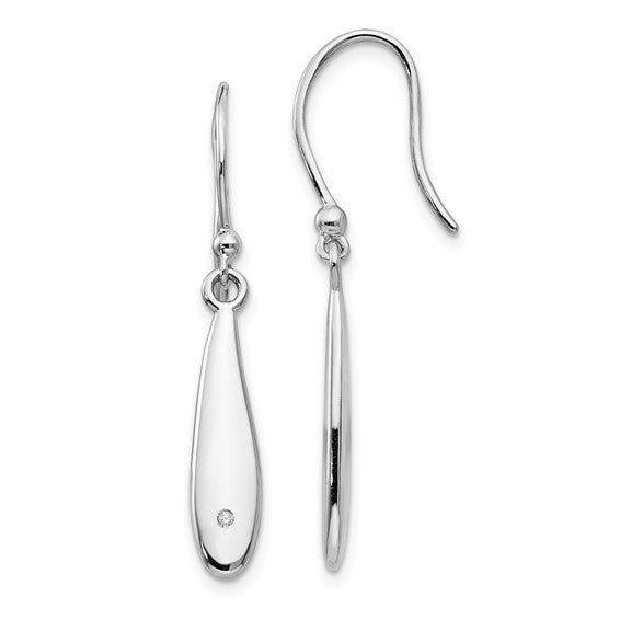 Diamond Drop Earrings