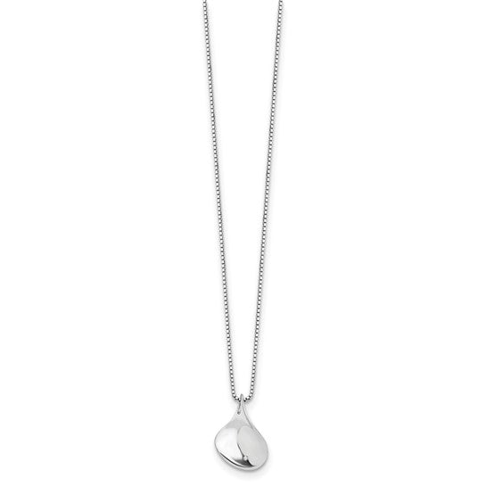 Asymmetrical Diamond Drop Necklace