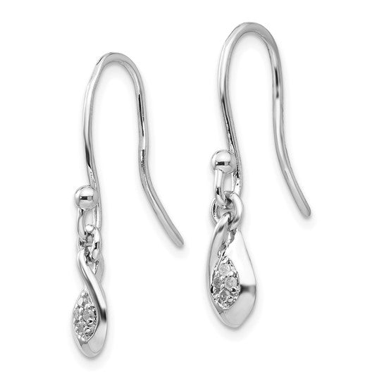 Diamond Dangle Earrings