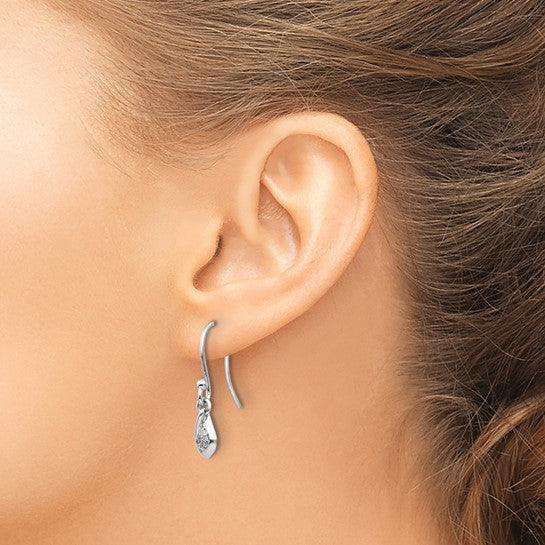 Diamond Dangle Earrings