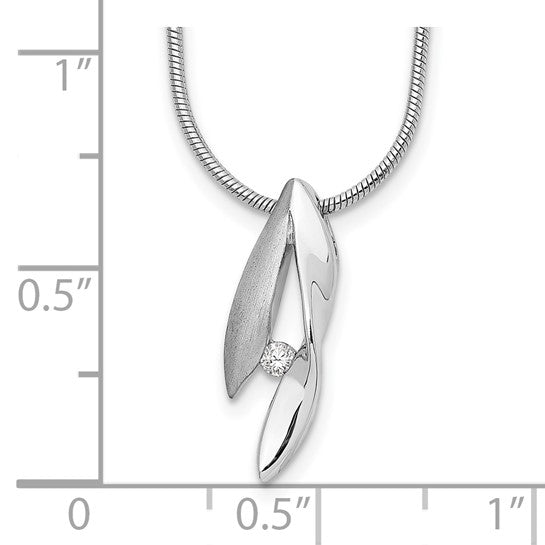 Flowing Diamond Necklace
