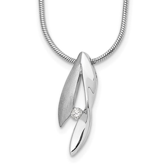 Flowing Diamond Necklace