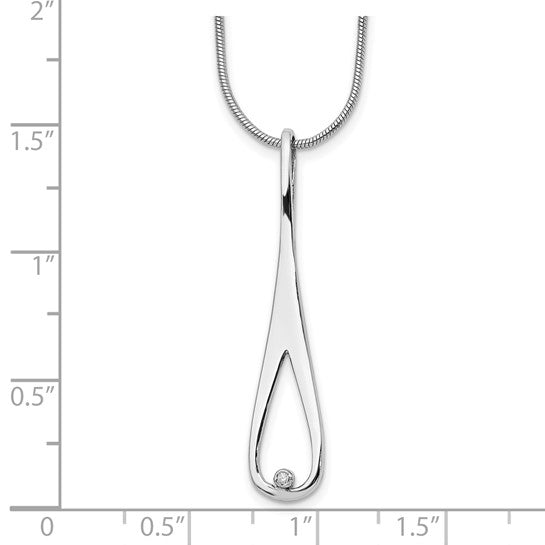 Diamond Drop Necklace