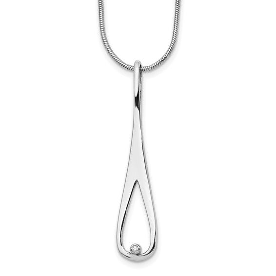 Diamond Drop Necklace