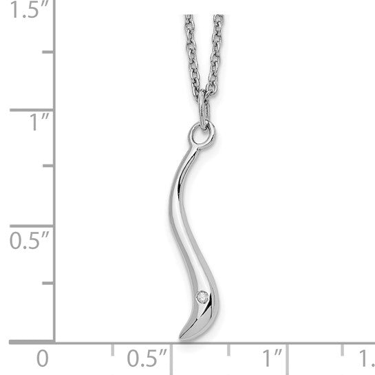 Curve Diamond Necklace