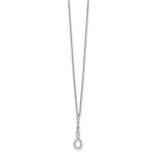 Tight Twist Diamond Necklace