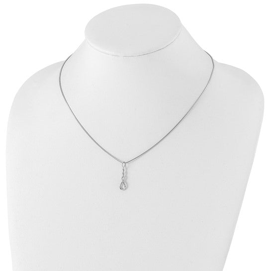Tight Twist Diamond Necklace