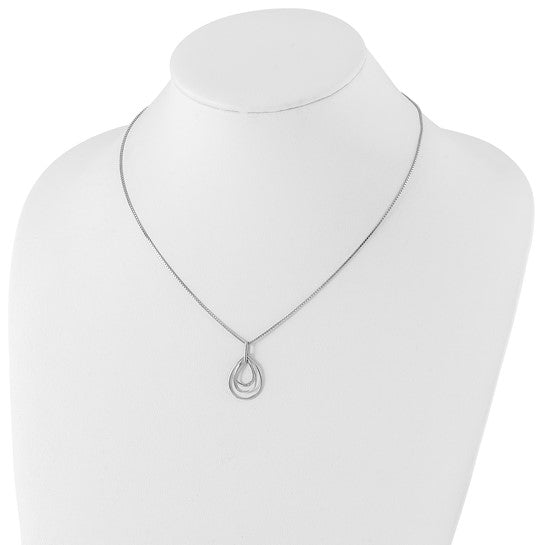 Multi-Layer Diamond Drop Necklace