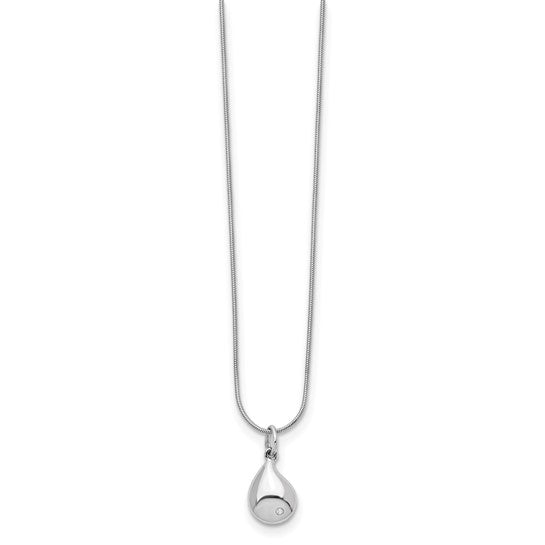 Diamond Drop Necklace