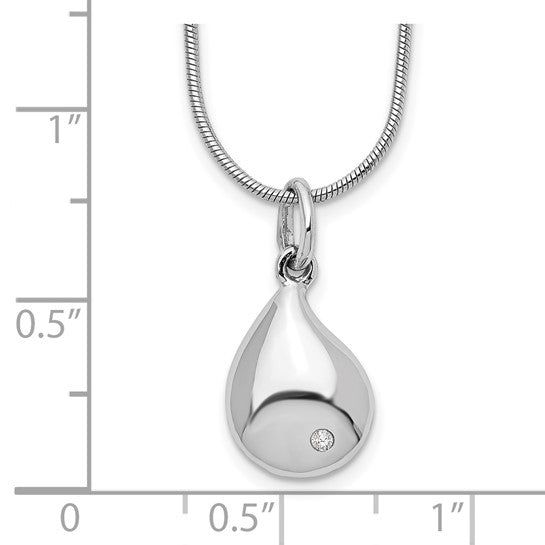 Diamond Drop Necklace