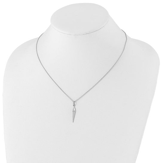 Geometric Diamond Necklace
