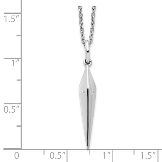 Geometric Diamond Necklace