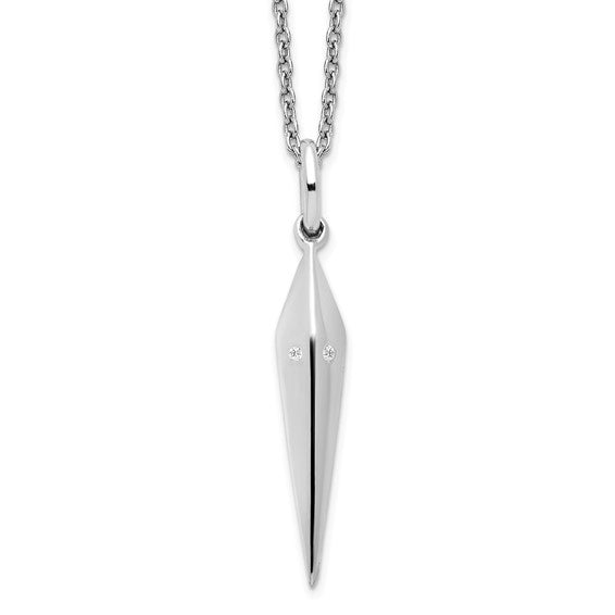 Geometric Diamond Necklace