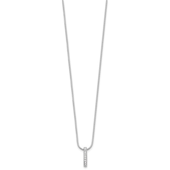 Diamond Bar Necklace