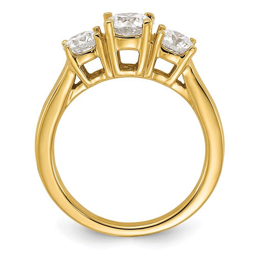 1 1/2CTW Lab Created Diamond Engagement Ring