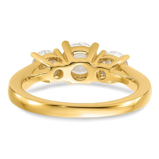 1 1/2CTW Lab Created Diamond Engagement Ring