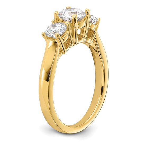 1 1/2CTW Lab Created Diamond Engagement Ring