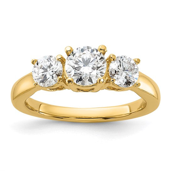 1 1/2CTW Lab Created Diamond Engagement Ring