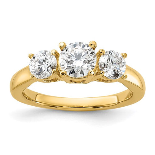 1 1/2CTW Lab Created Diamond Engagement Ring