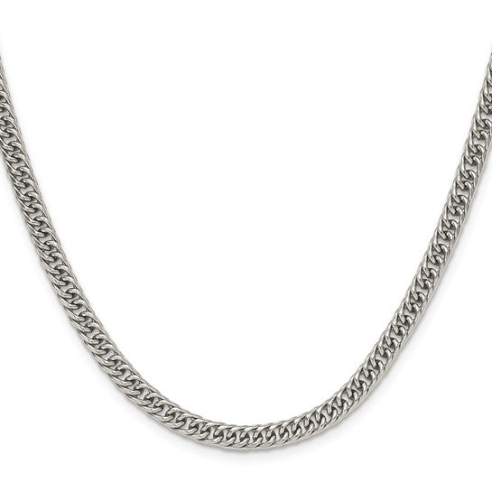 Stainless Steel Double Curb Chain