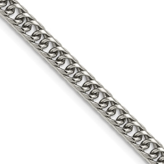 Stainless Steel Double Curb Chain