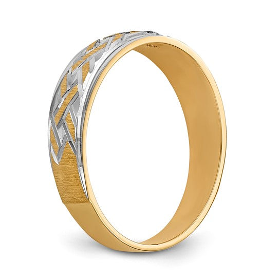 14KYW 3 Stone Men's Band